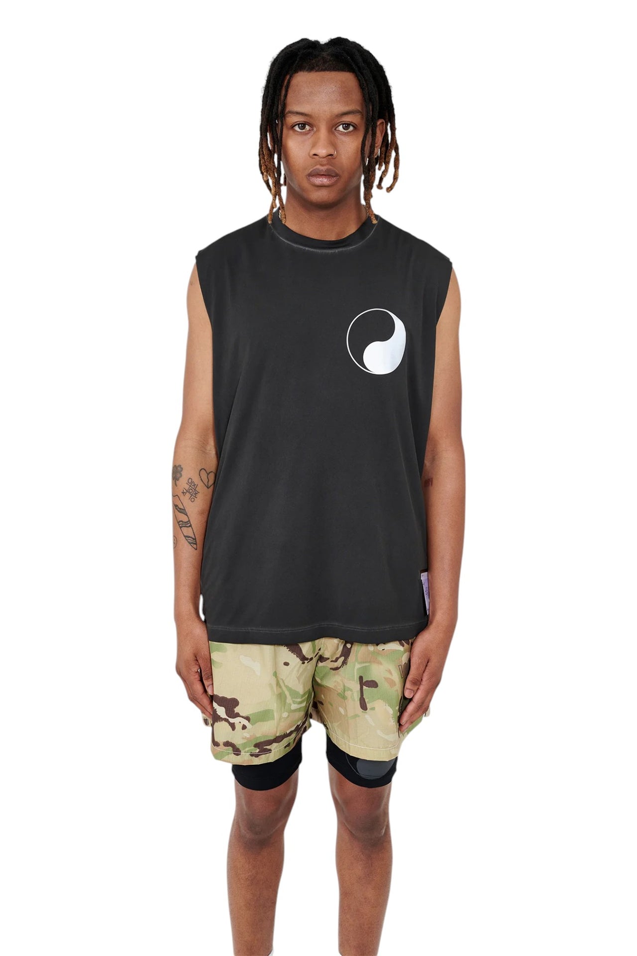 Satisfy x Our Legacy Auralite Muscle Tee Black