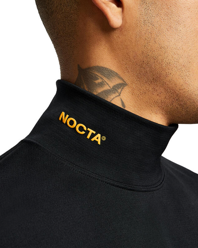 Лонгслів NIKE X Drake NOCTA Mock-Neck Top Black - UNIFORM