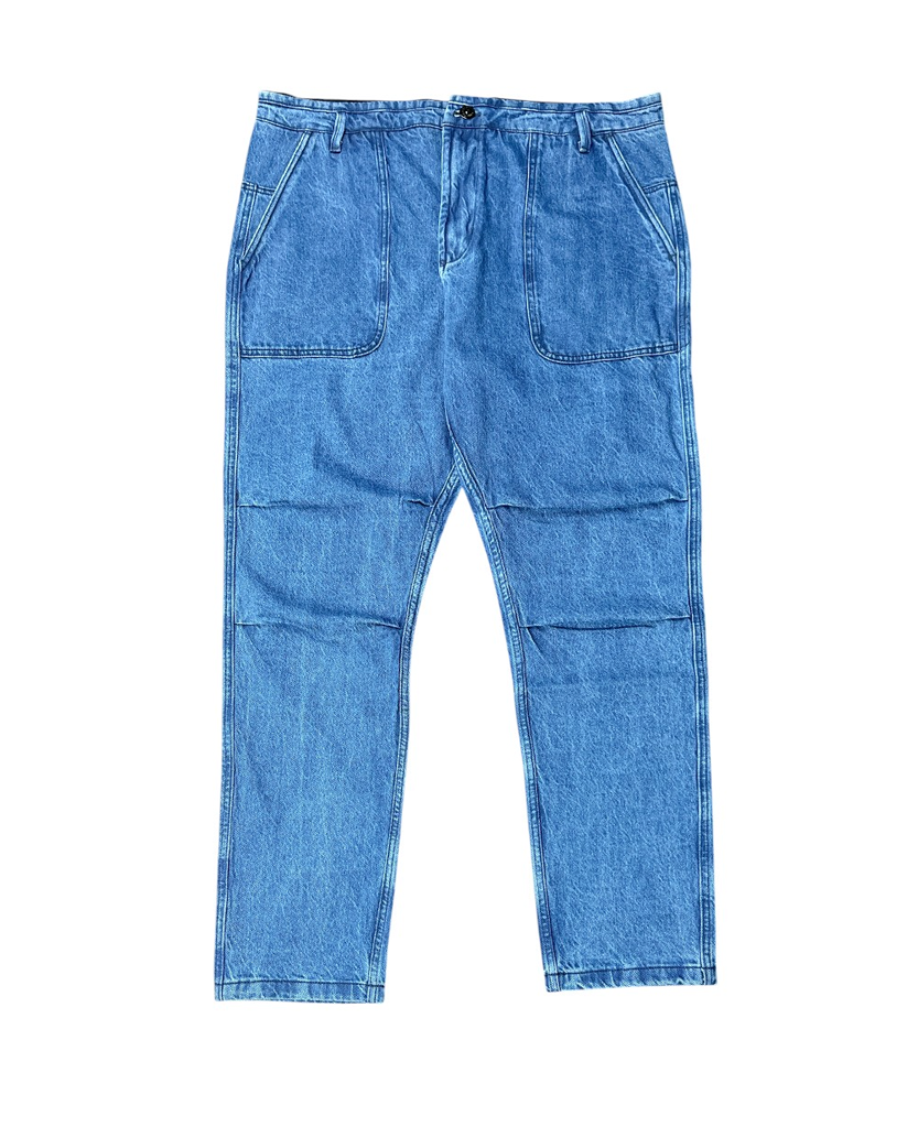 317U2 Garment-Dyed Jeans Blue SI0120-BL