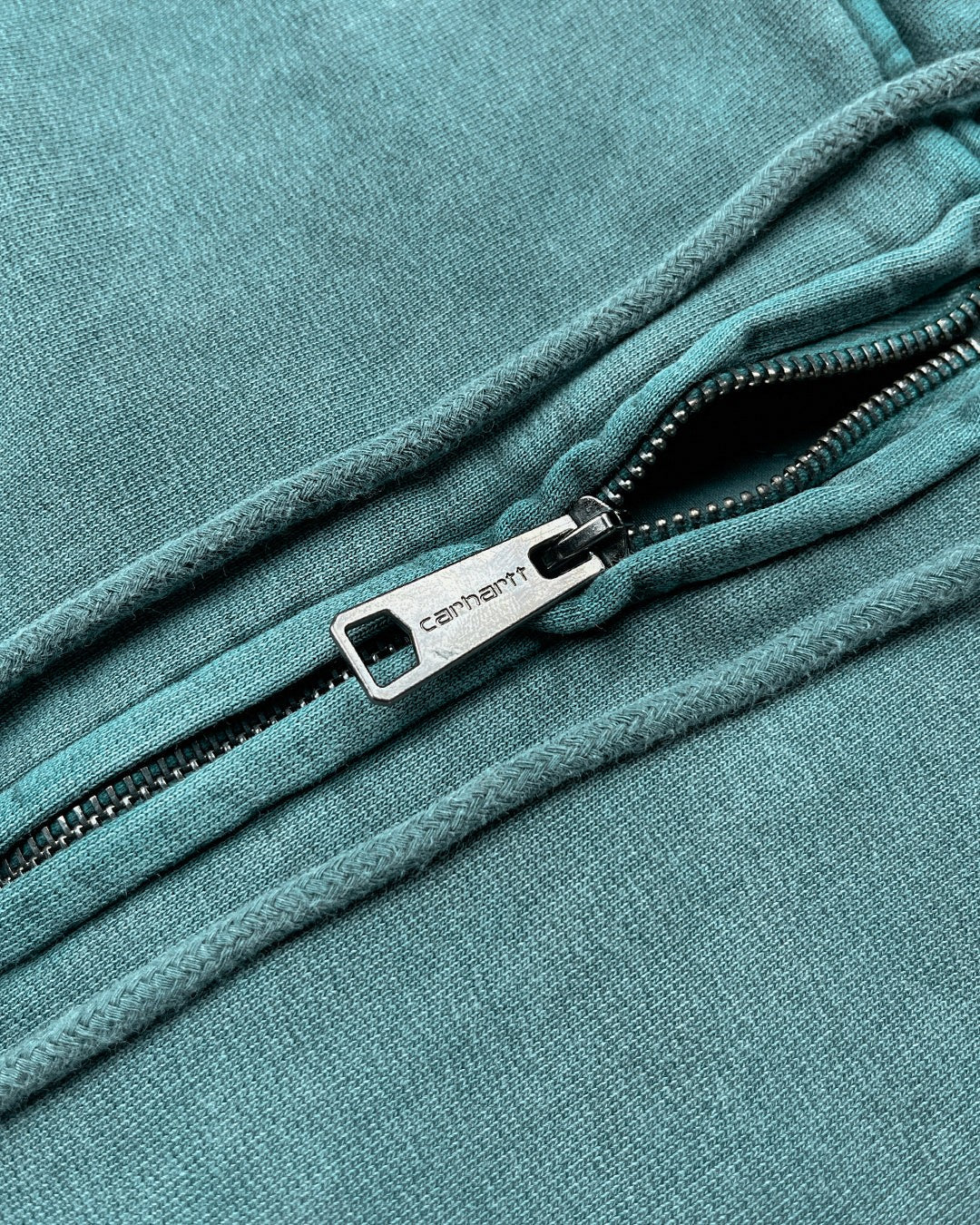 Carhartt WIP Patch Zip Hoodie Washed Boxwood - UNIFORM
