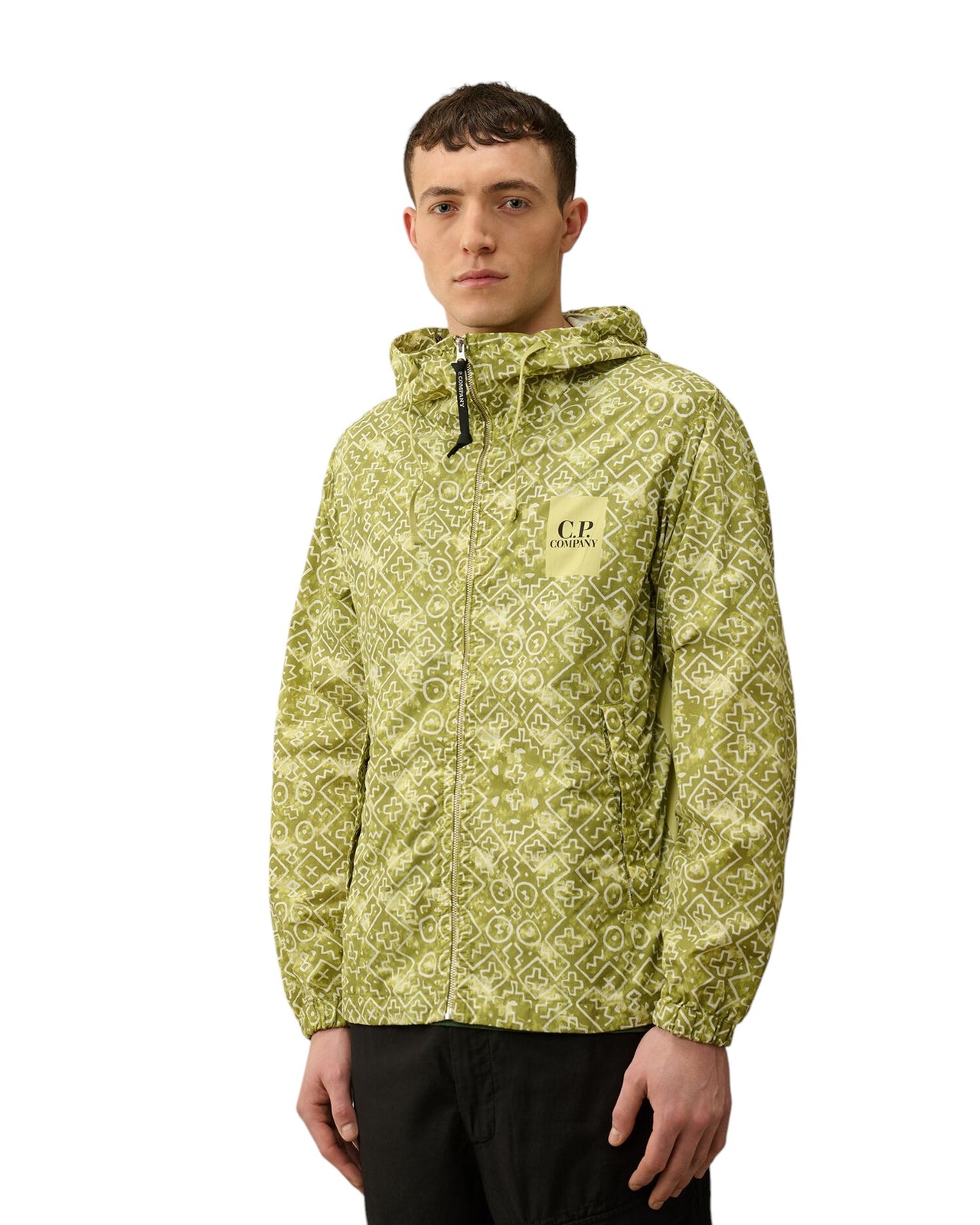 C.P. Company Flatt Nylon Inca Goggle Jacket Green