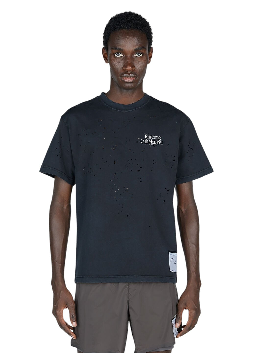 Satisfy MothTech T-Shirt Black