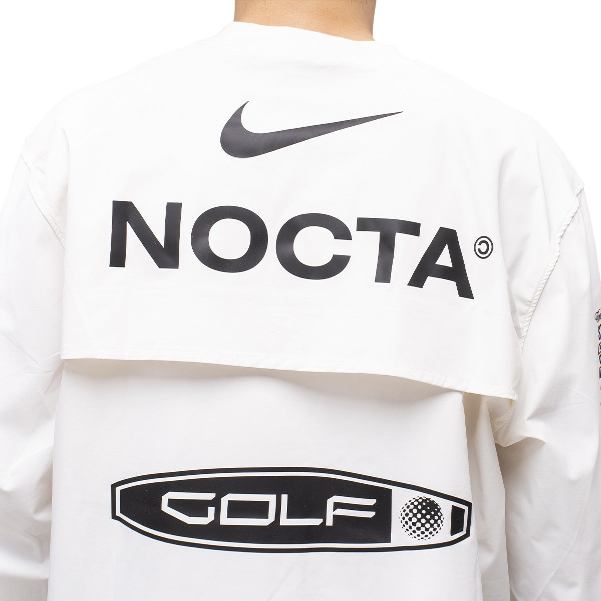 Лонгслів Nike x Drake NOCTA Golf Crewneck Top White - UNIFORM