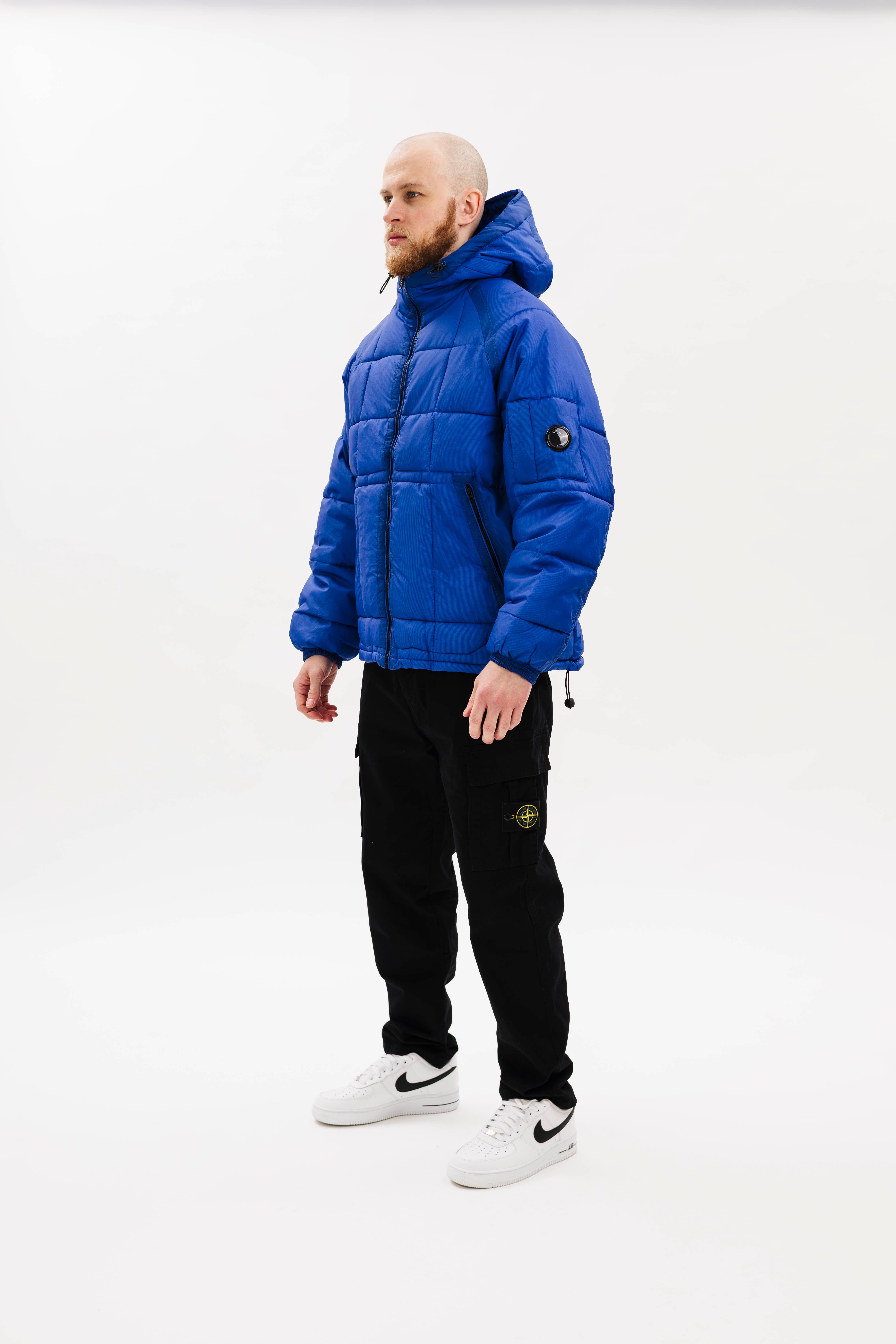 Куртка C.P. Company D.D. Shell Hooded Down Jacket Blue - UNIFORM