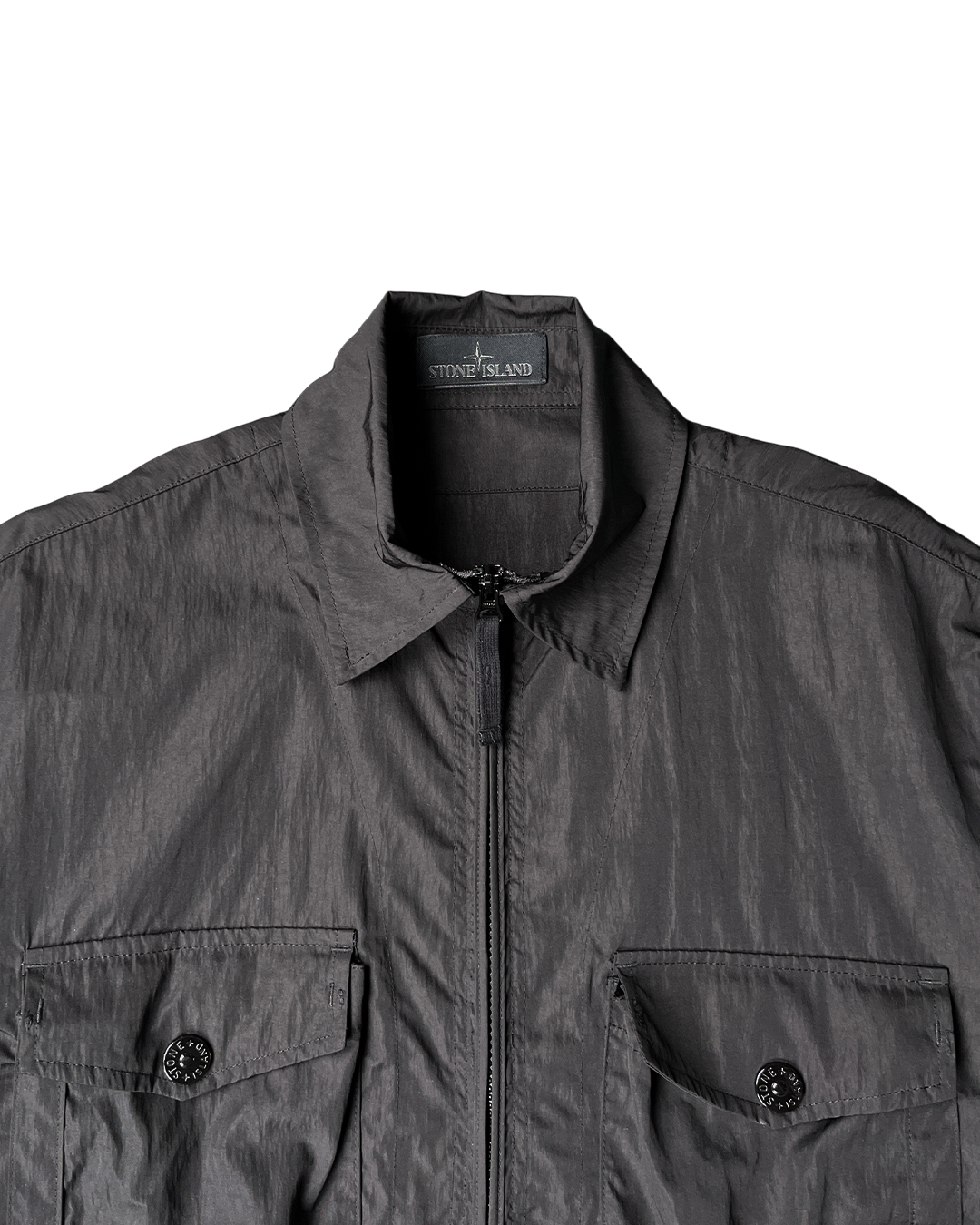 Сорочка 103F2 Ghost Piece Cotton Overshirt Black SI0103-BK UNIFORM