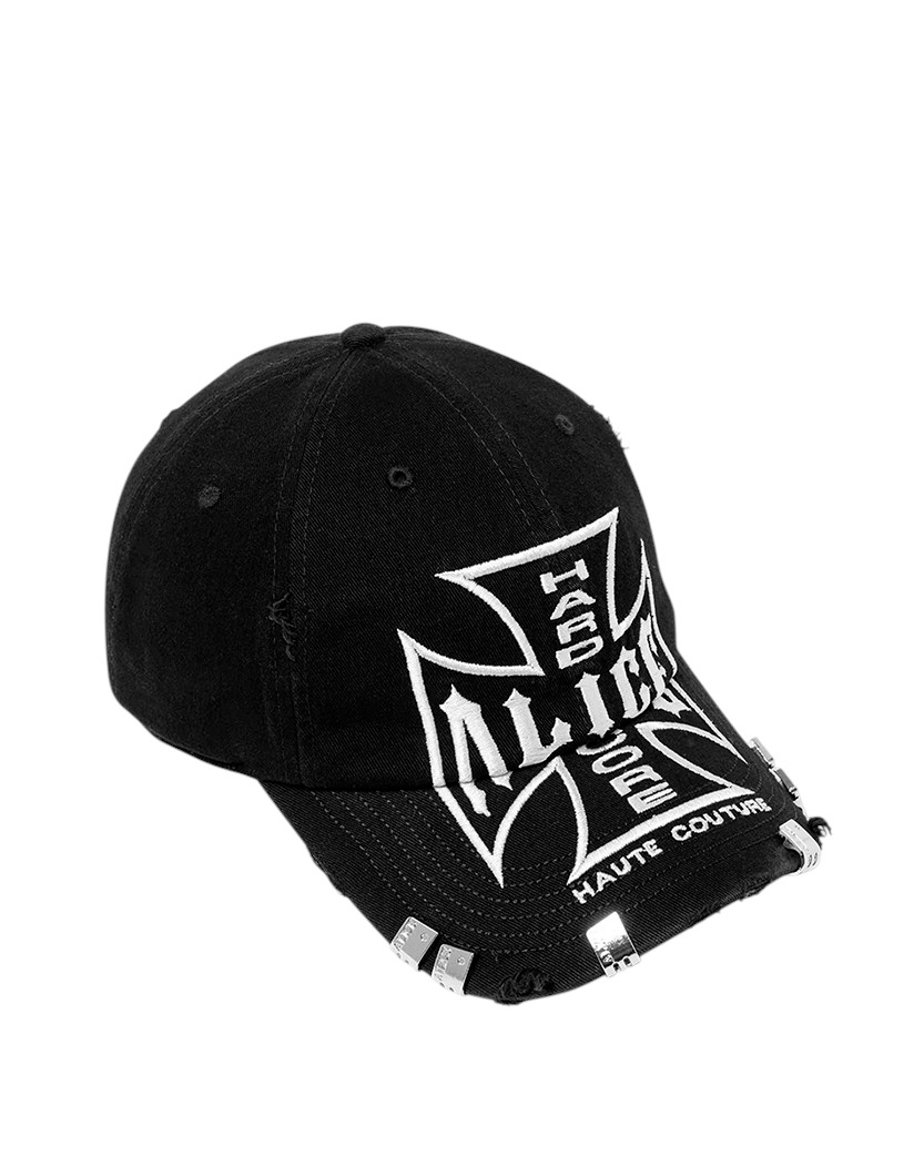 Кепка Alice Hollywood Moto Couture Cap Black - UNIFORM Кепка Alice Hollywood Moto Couture Cap Black - UNIFORM