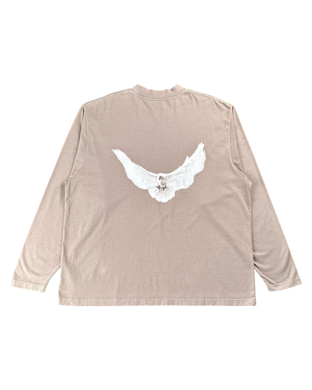 Yeezy Gap Engineered By Balenciaga Dove Longsleeve Tee Beige - UNIFORM