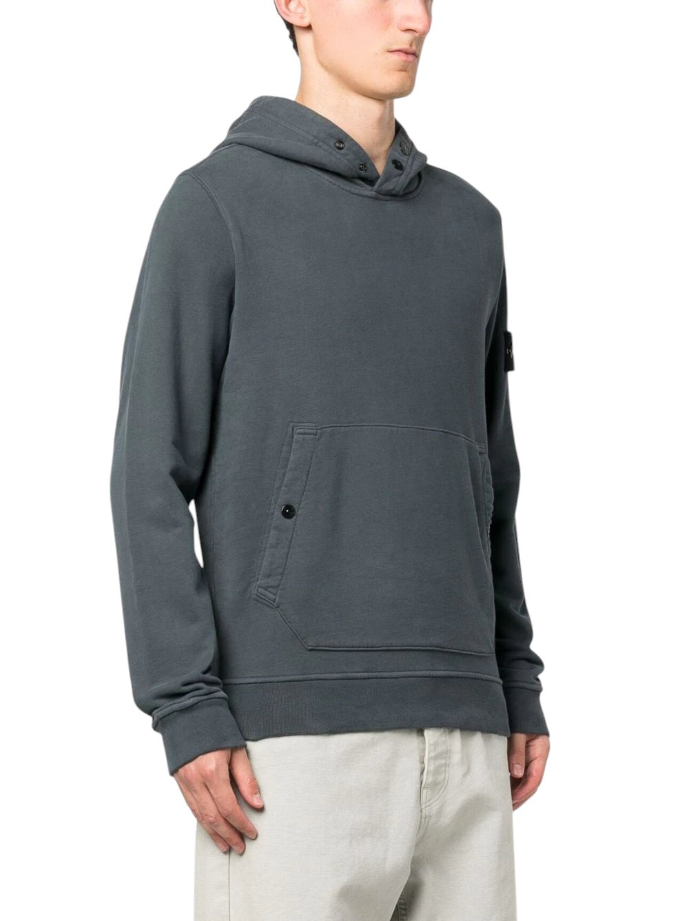 61720 Hooded Sweatshirt Lead Grey SI0218-LDGY