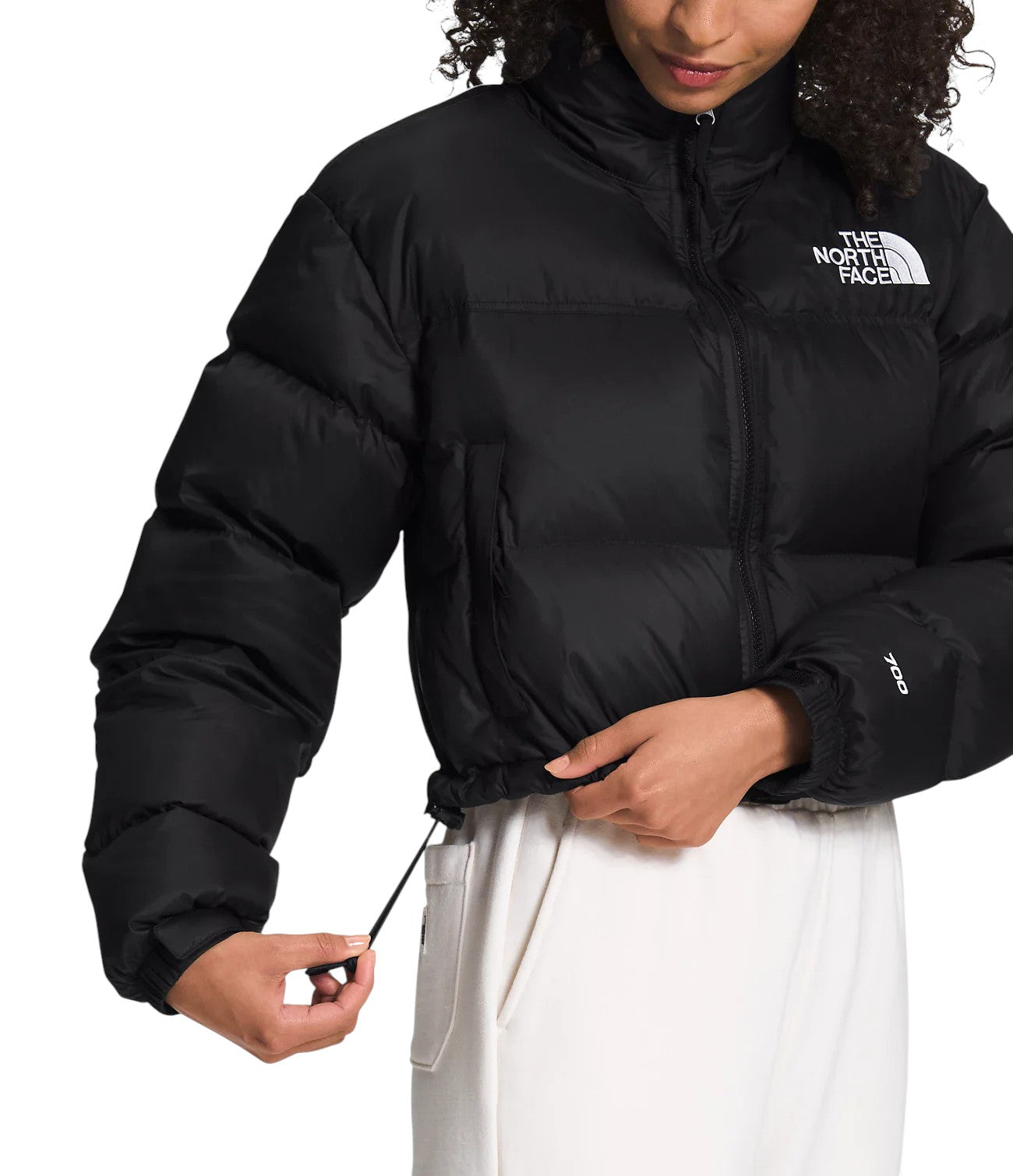 Пуховик The North Face Women's Nuptse Short Jacket Black - UNIFORM