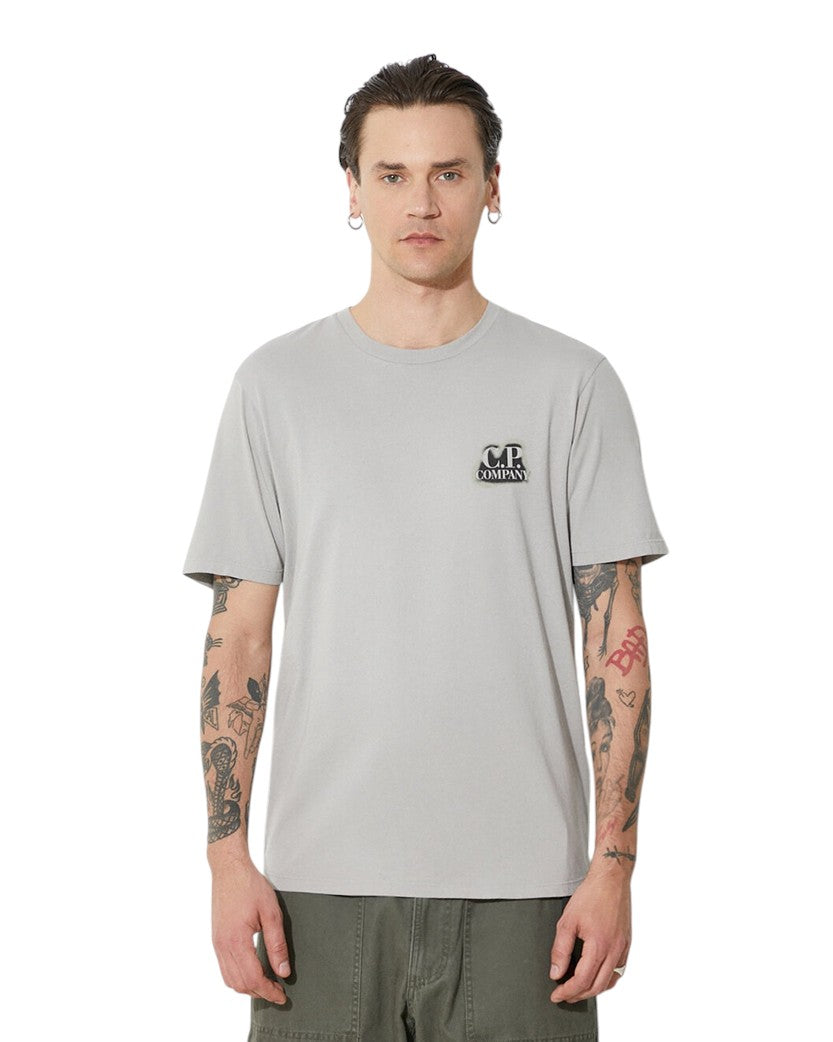 C.P. Company 24/1 Jersey Artisanal British Sailor T-Shirt Grey