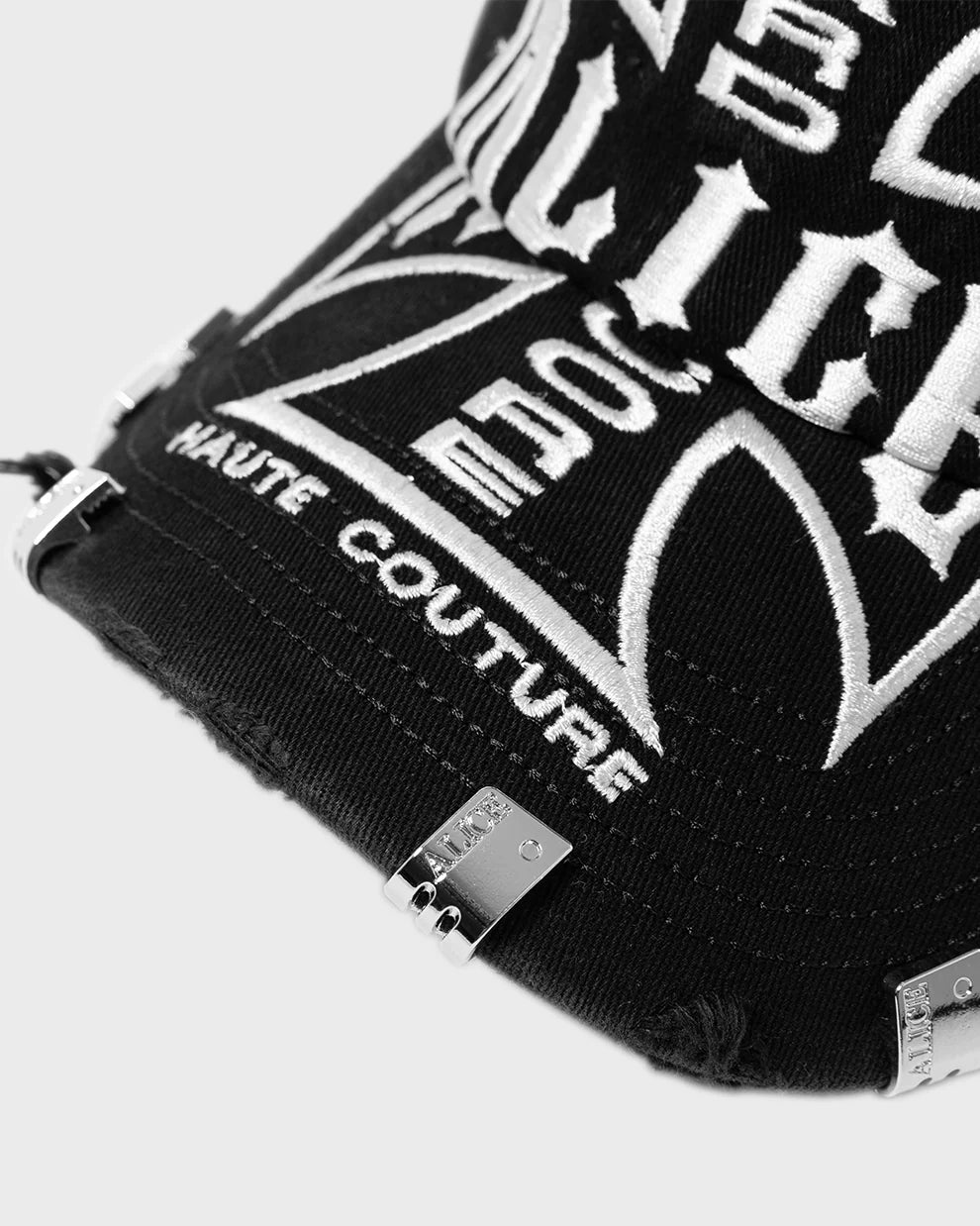 Кепка Alice Hollywood Moto Couture Cap Black - UNIFORM Кепка Alice Hollywood Moto Couture Cap Black - UNIFORM