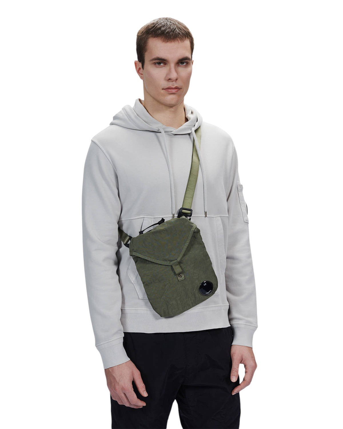 C.P. Company Nylon B Shoulder Pack Olive