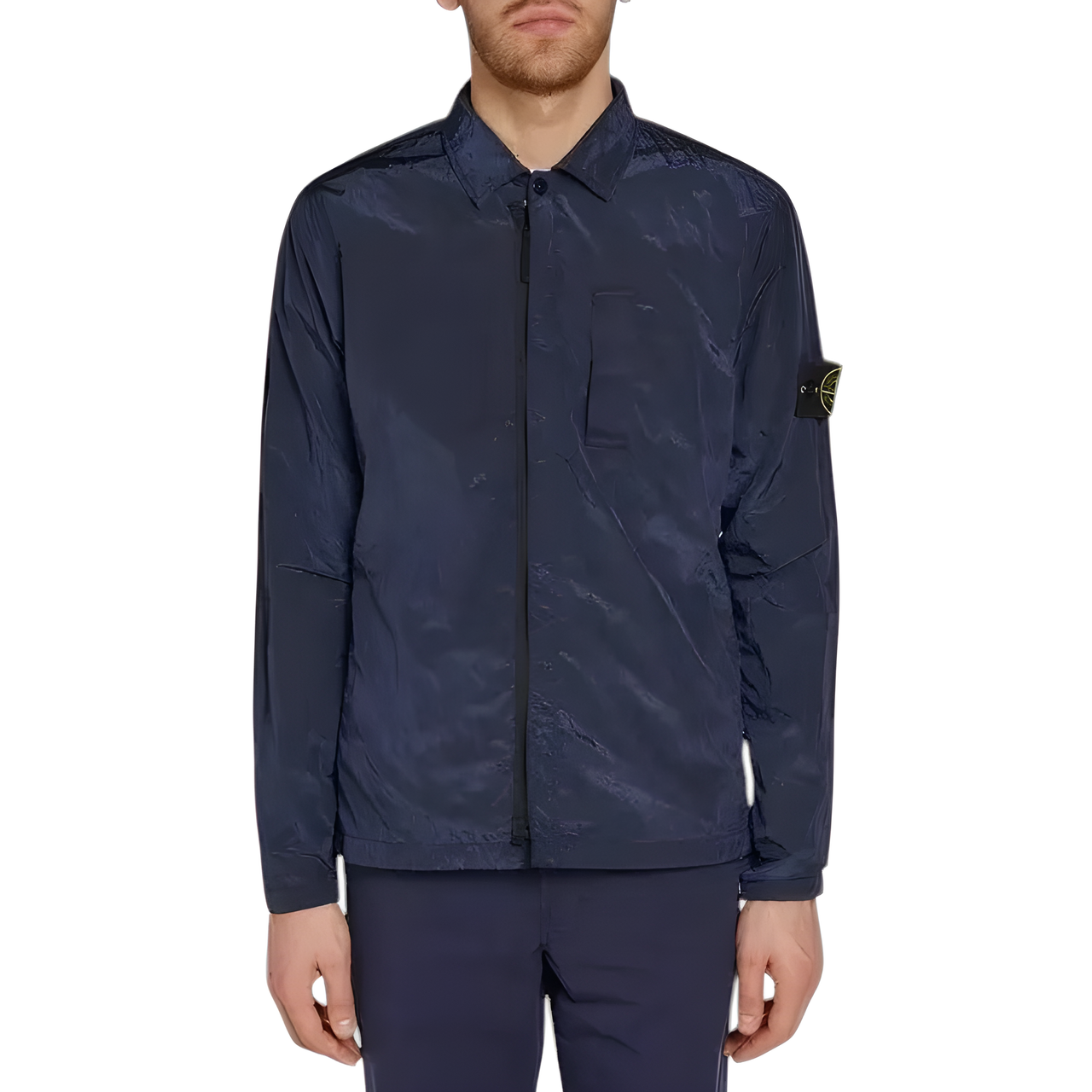 10844 Nylon Metal Colour Weft Navy SI0208-NA