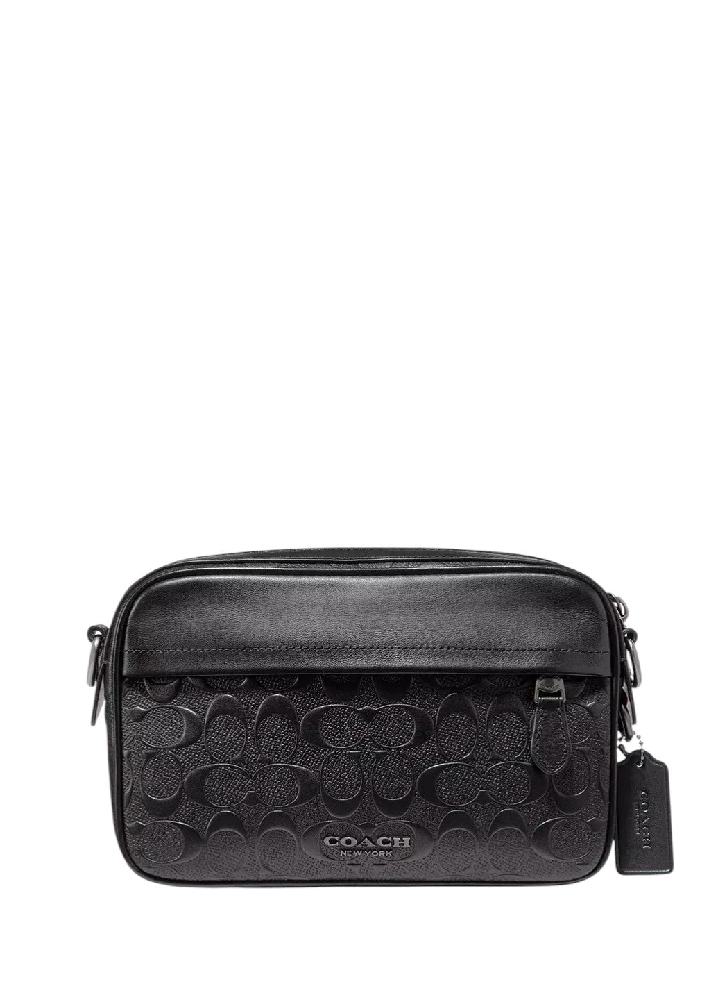 Сумка Coach Graham Crossbody Bag In Signature Leather Black - UNIFORM