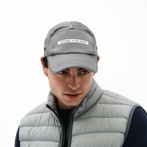 99076 Nylon Metal Cap Gray SI0190-GY
