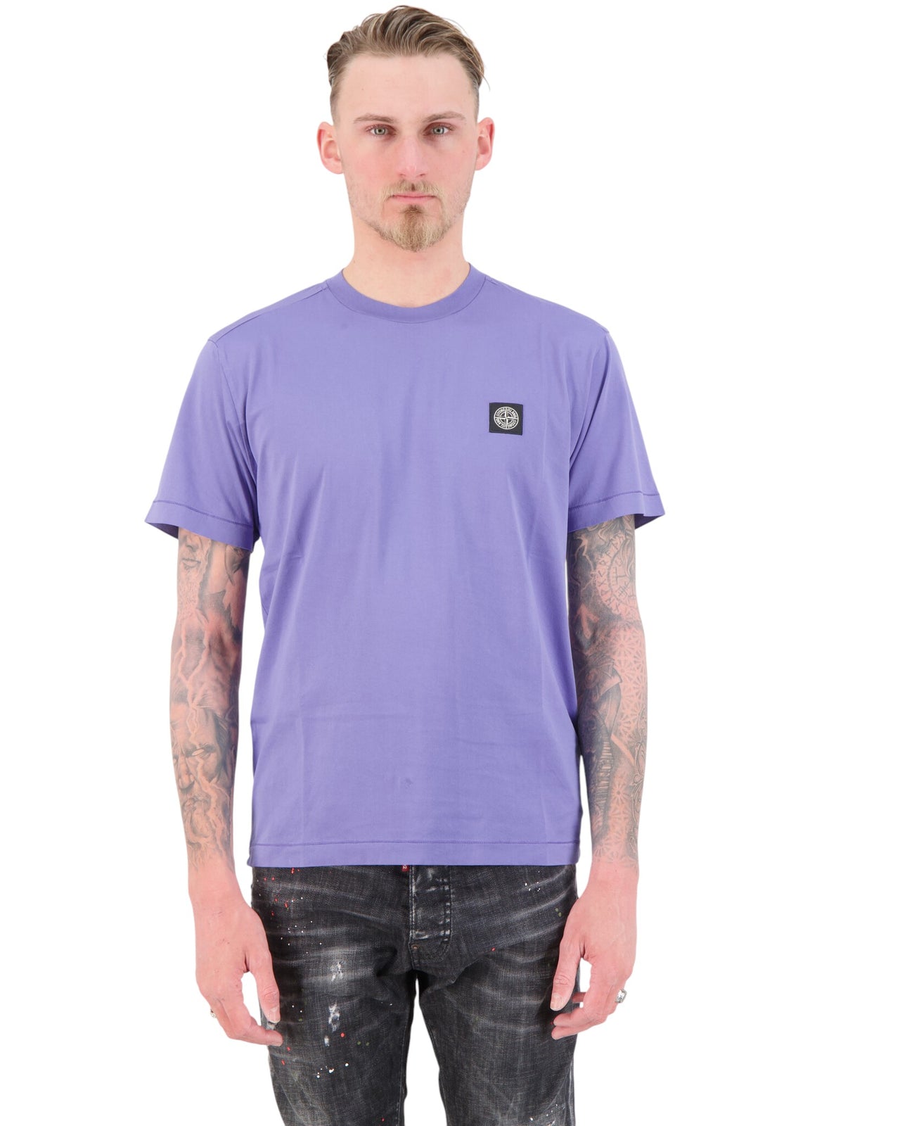 24113 Short Sleeve T-Shirt Lavender SI0155-LR