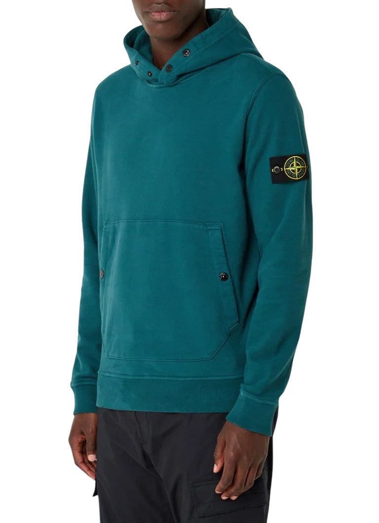 61720 Hooded Sweatshirt Dark Teal Green SI0218-DTGN
