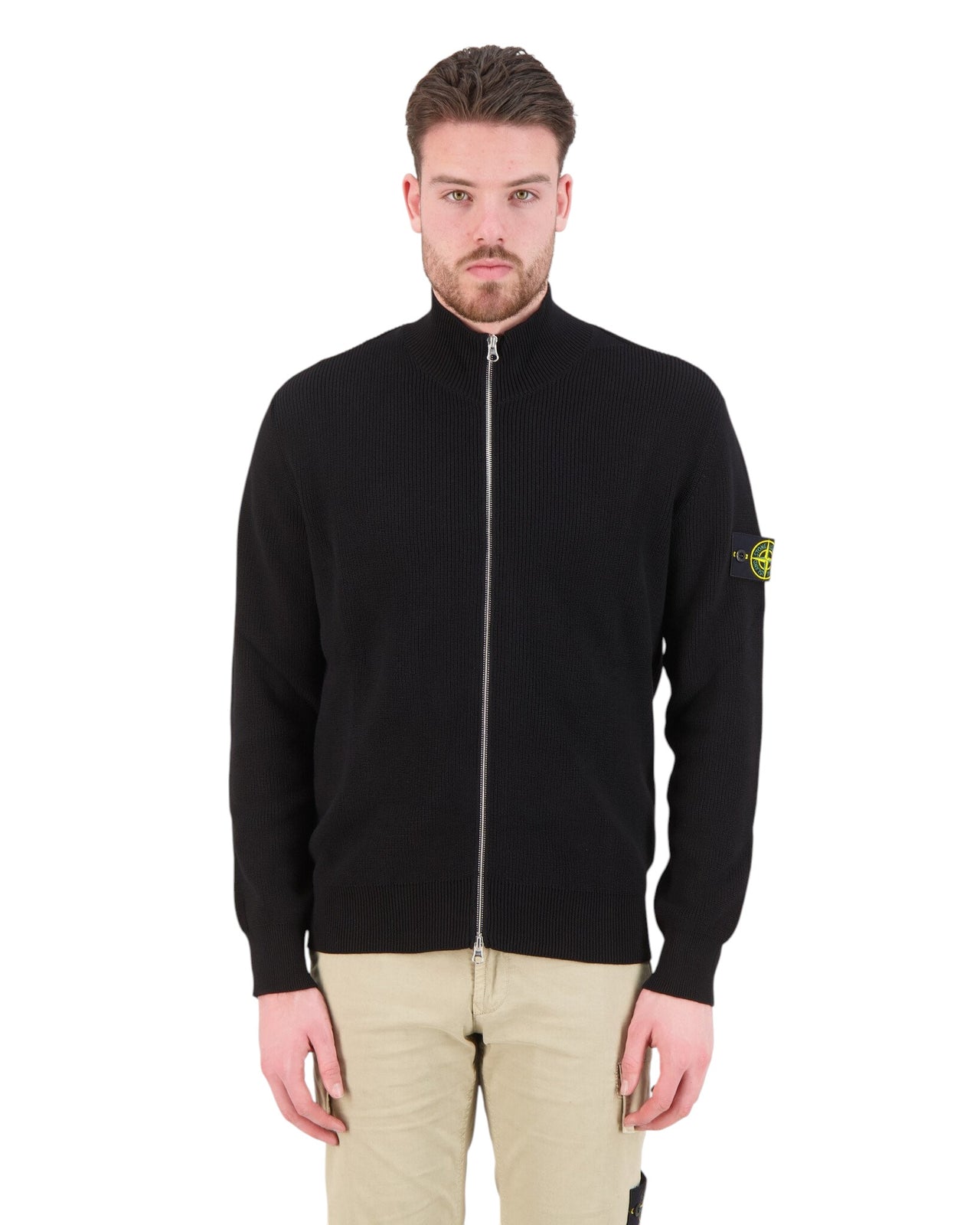 526D8 Zip Sweater Black SI0204-BK