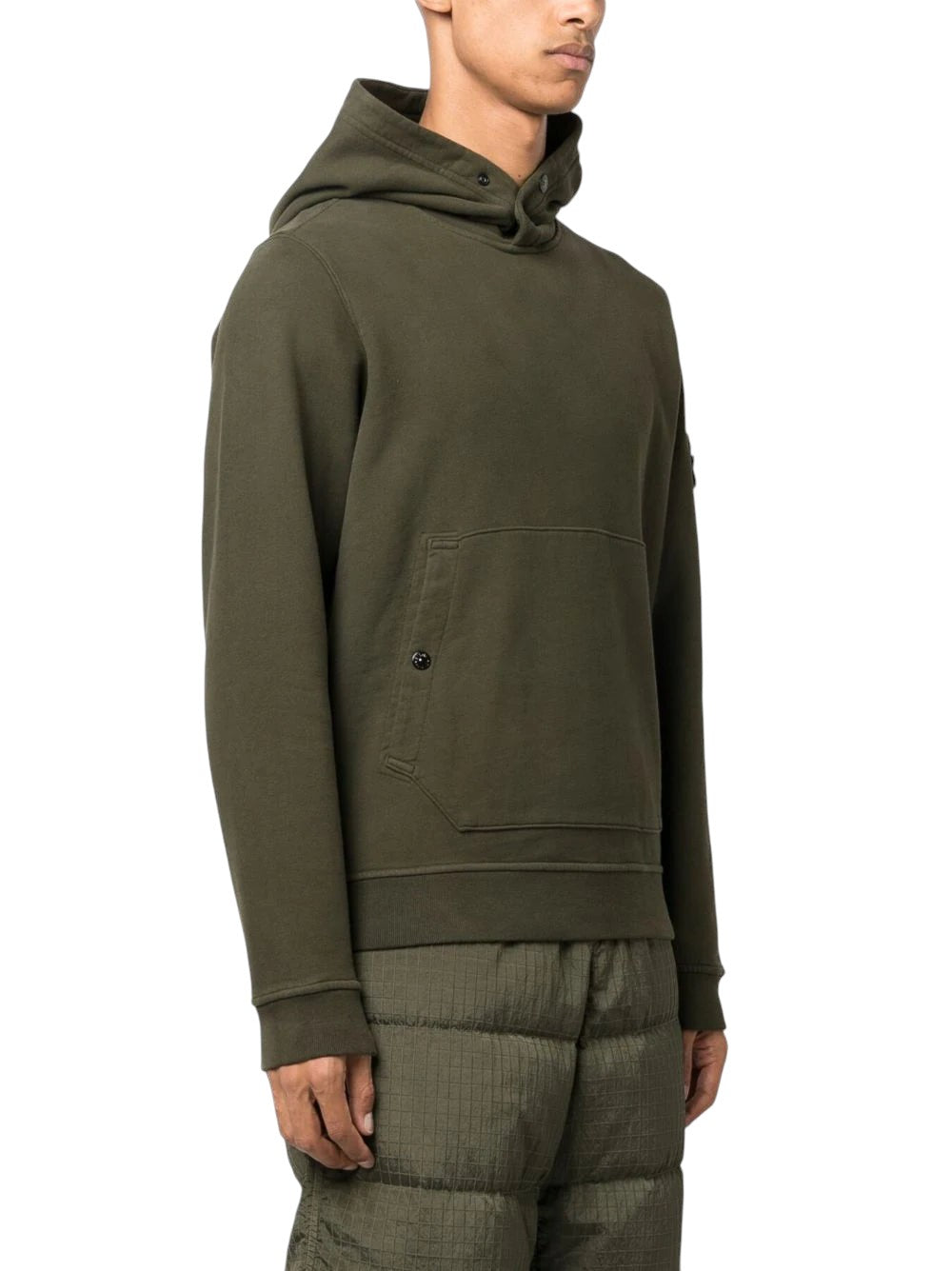 61720 Hooded Sweatshirt Olive SI0218-OL