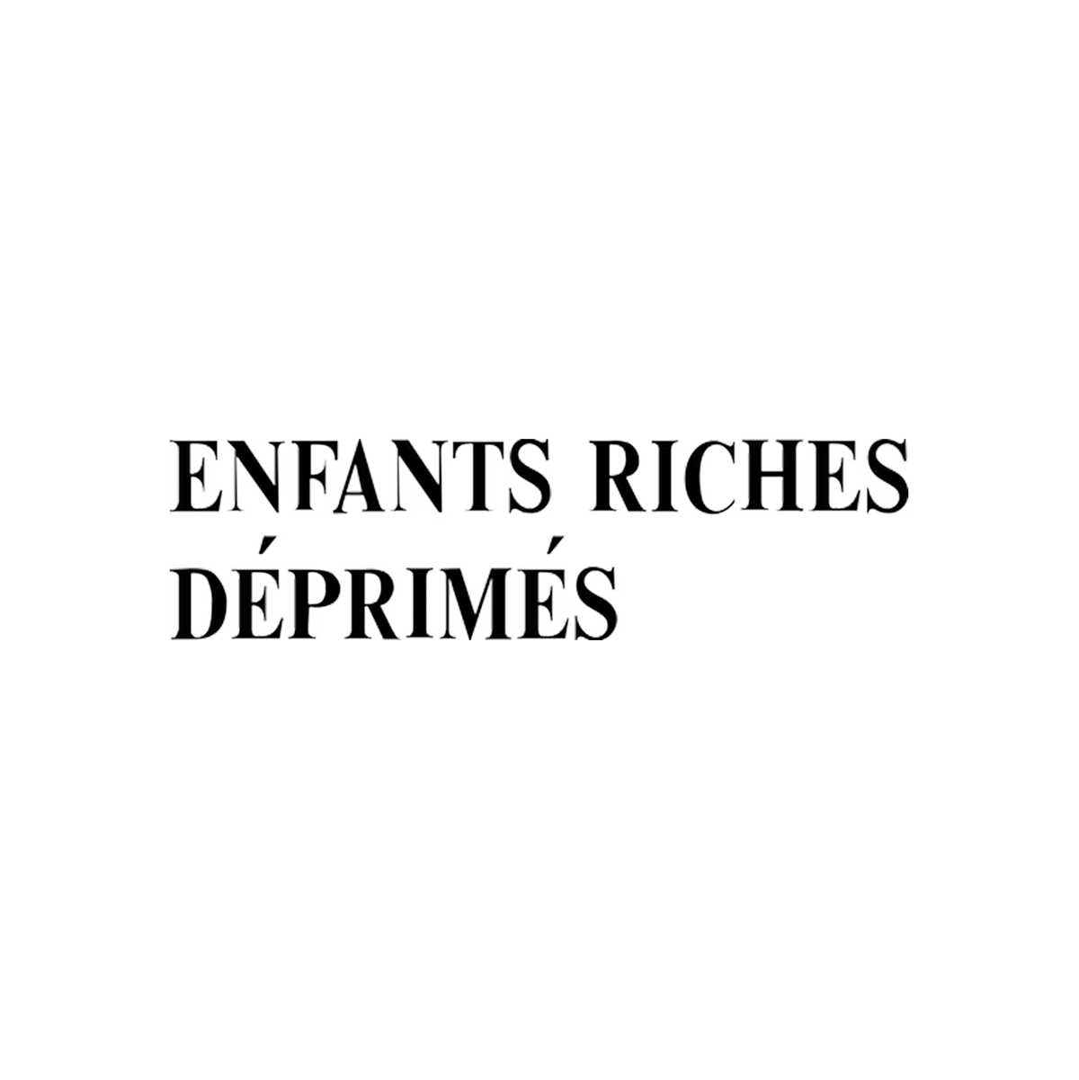 Футболка ENFANTS RICHES DEPRIMES