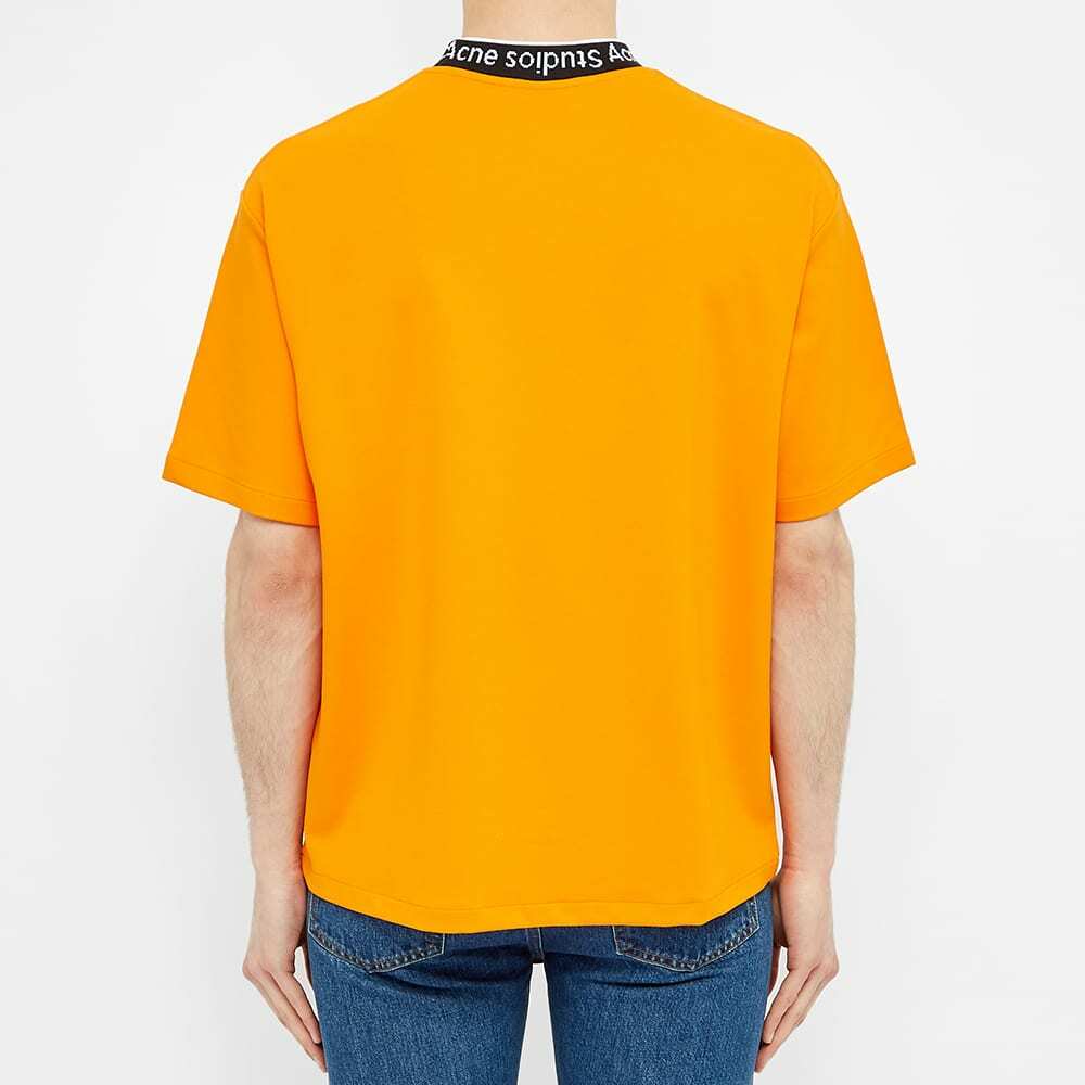 Acne Studios Extorr Logo T-Shirt Orange