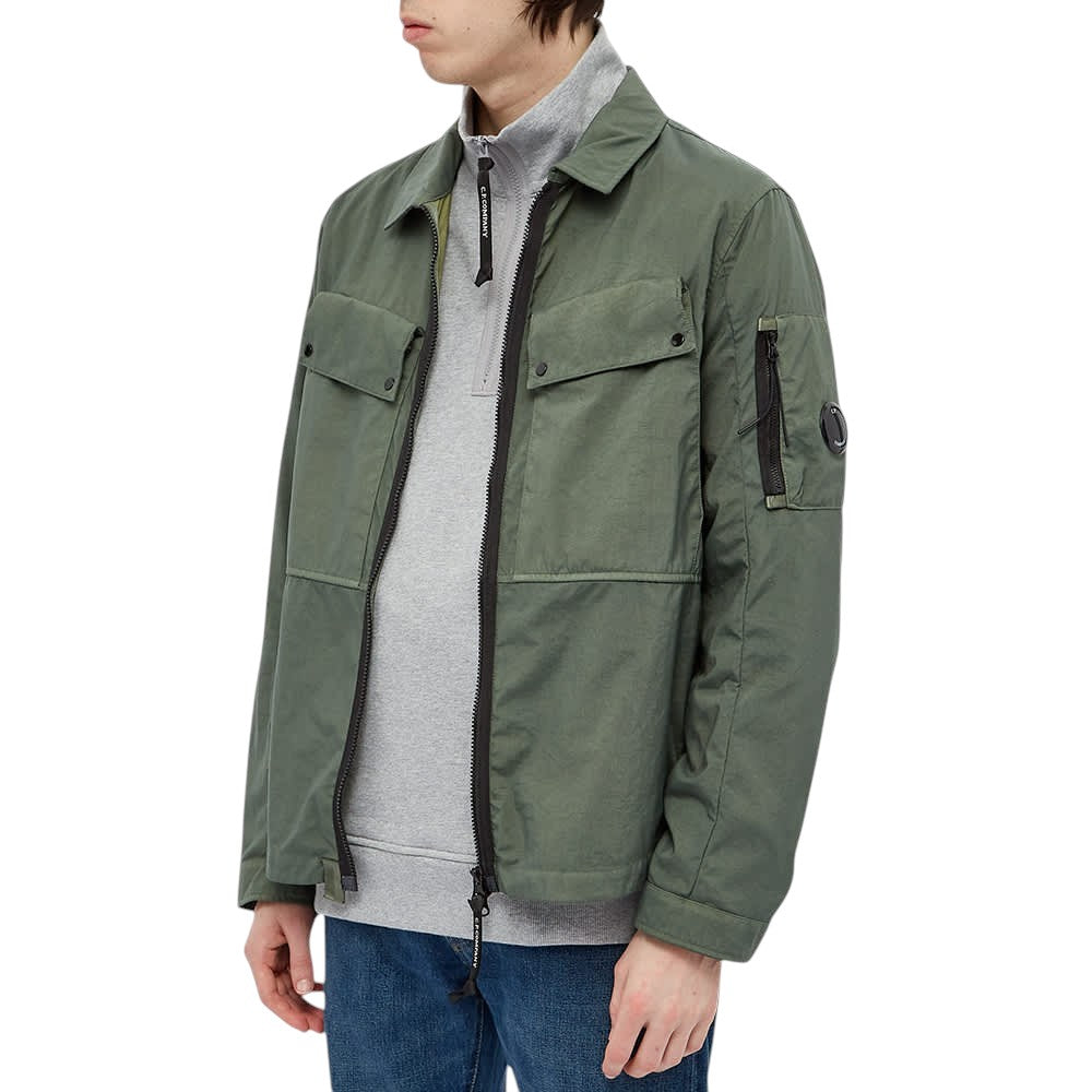 C.P. Company Tylon P Zip Overshirt Laurel Wreath