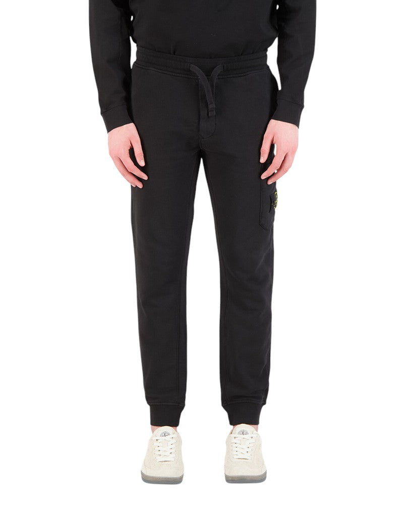 6200010 Organic Cotton Fleece Joggers Black SI0309-BK