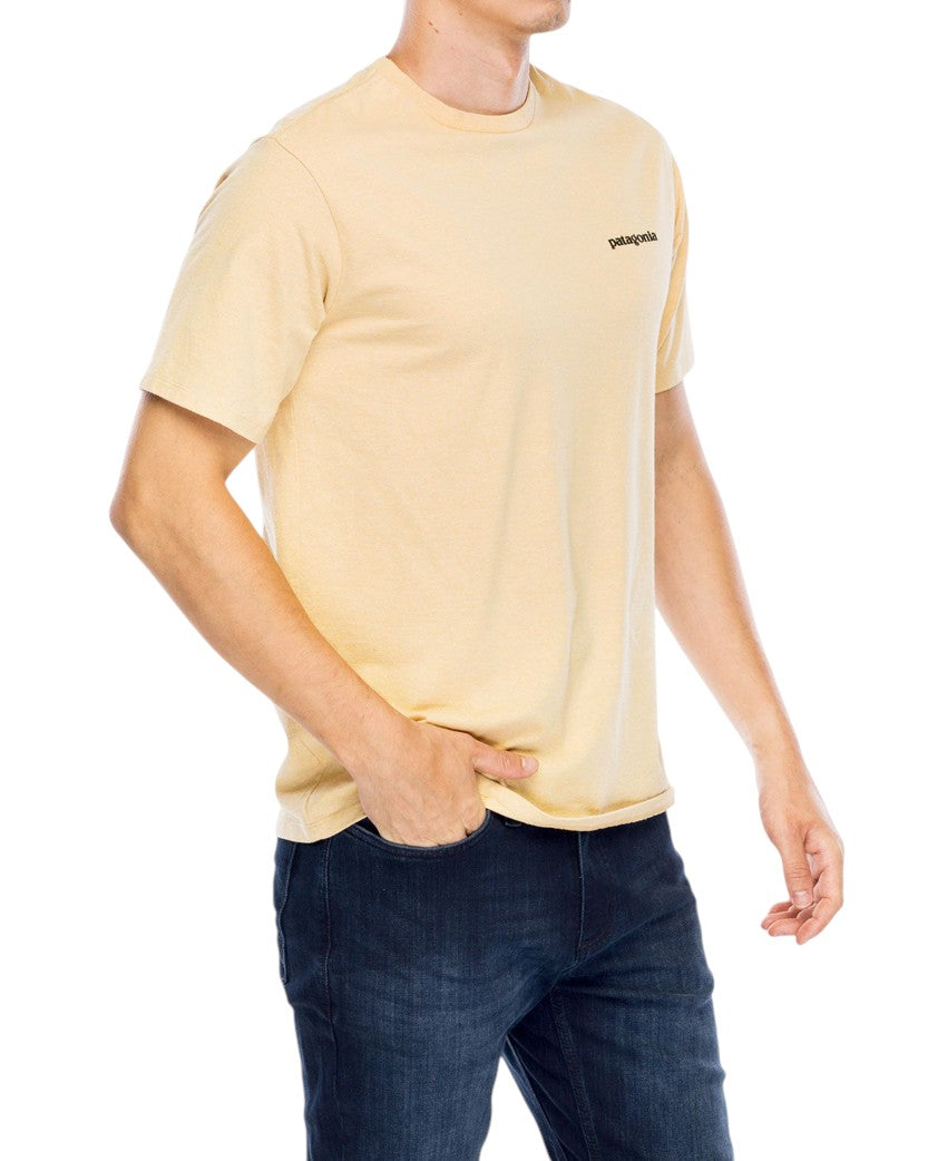 Patagonia P-6 Logo Responsibili T-Shirt Beeswax Tan