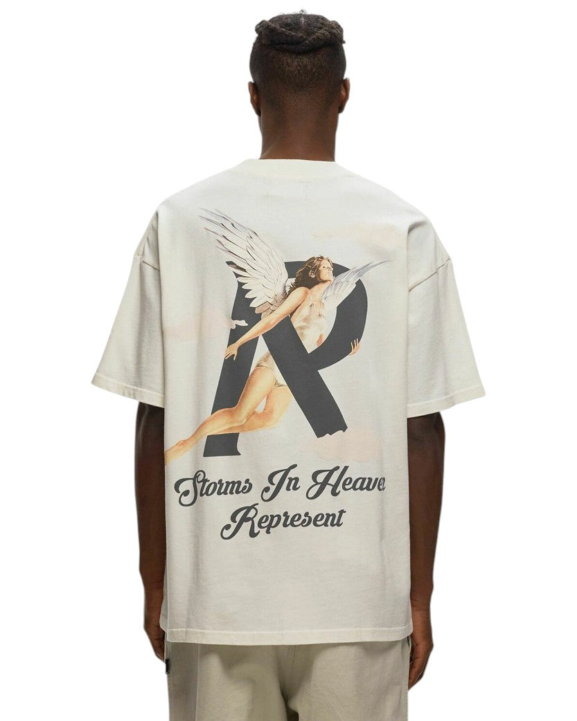 Represent Storms In Heaven Tee Beige