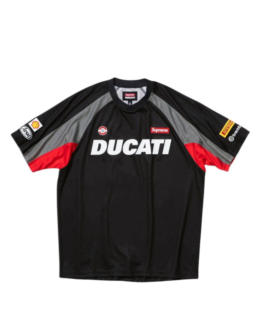 Supreme x Ducati Soccer Jersey Black