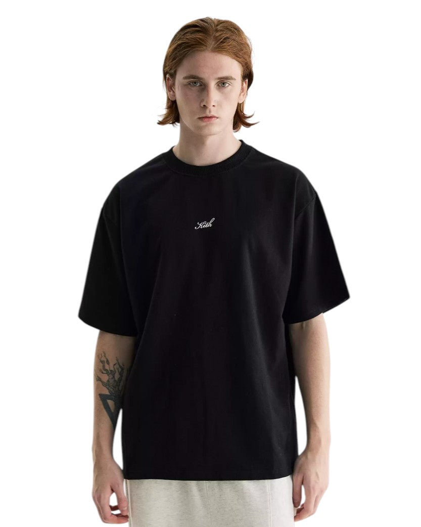 Kith Small Logo Basic T-Shirt Black
