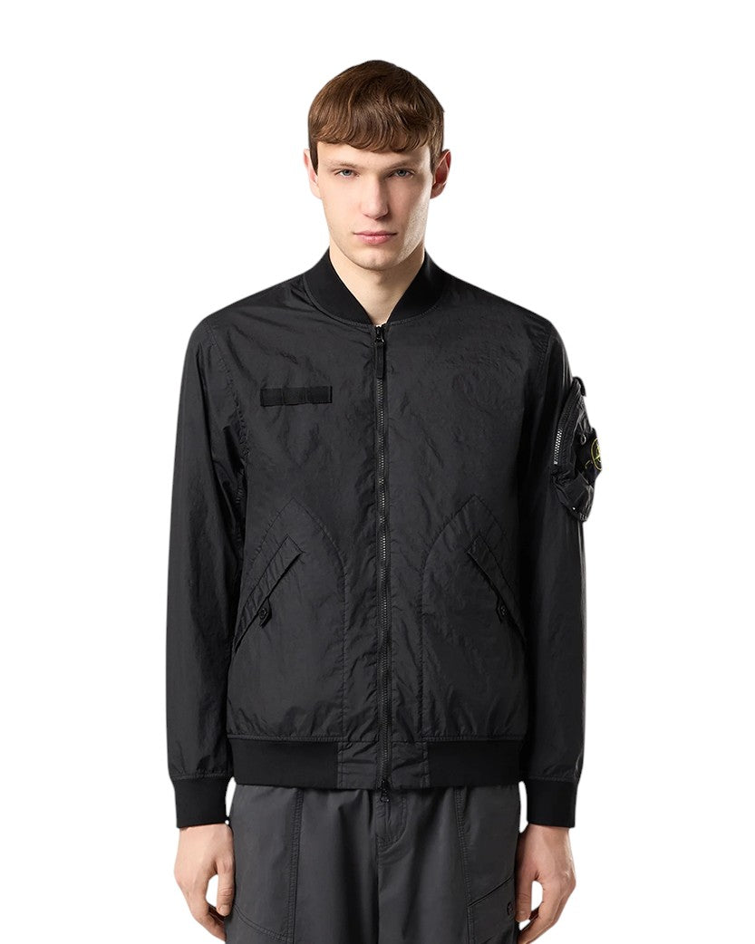 25FW Membrana 3L TC Bomber Jacket Black SI0305-BK
