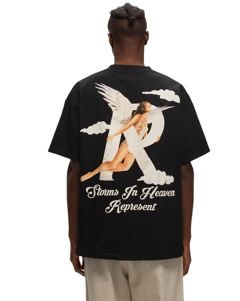 Represent Storms In Heaven Tee Black