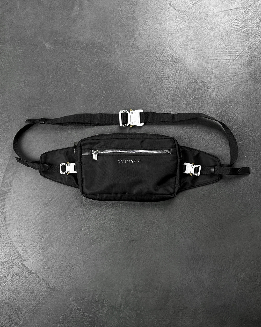 1017 ALYX 9SM Belt Bag With Logo Black