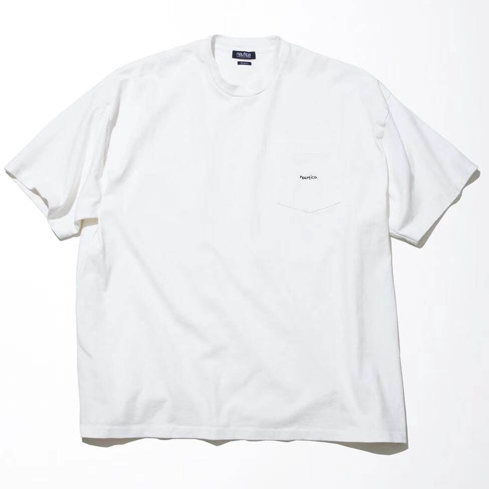 NAUTICA Pocket T-shirt White