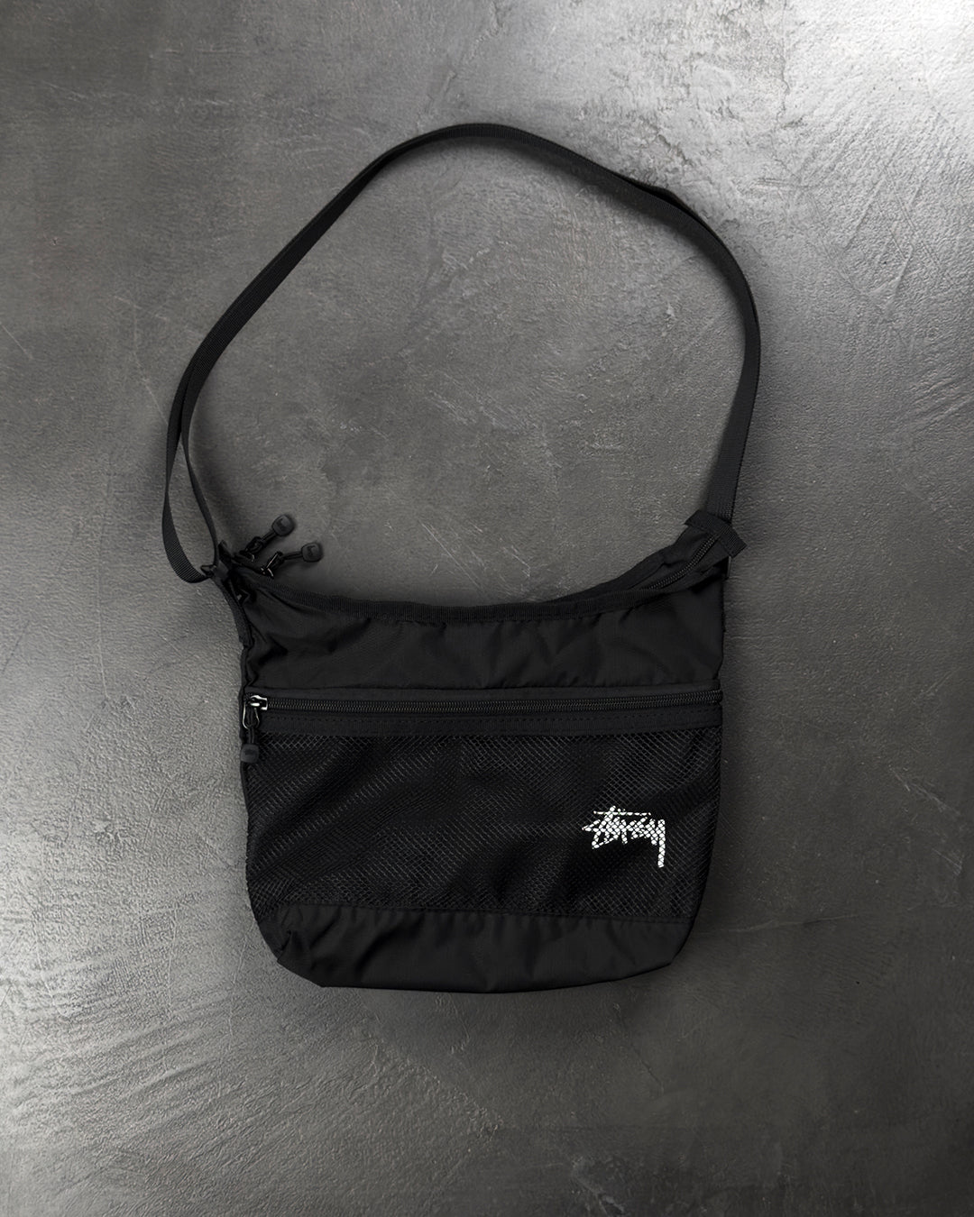 STUSSY Lightweight Shoulder Bag Black