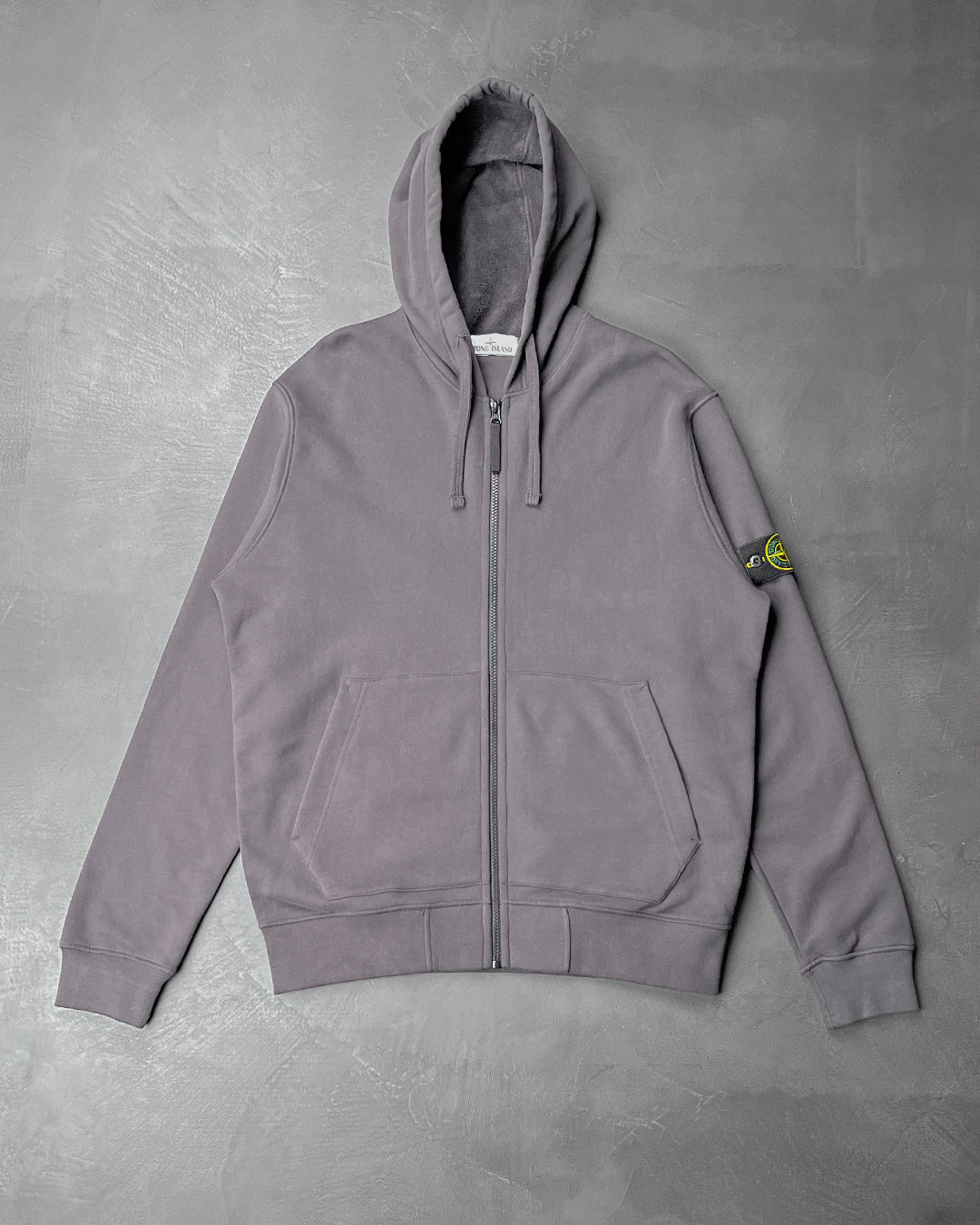 64220 Zip Hooded Sweatshirt Grey SI0141-GY