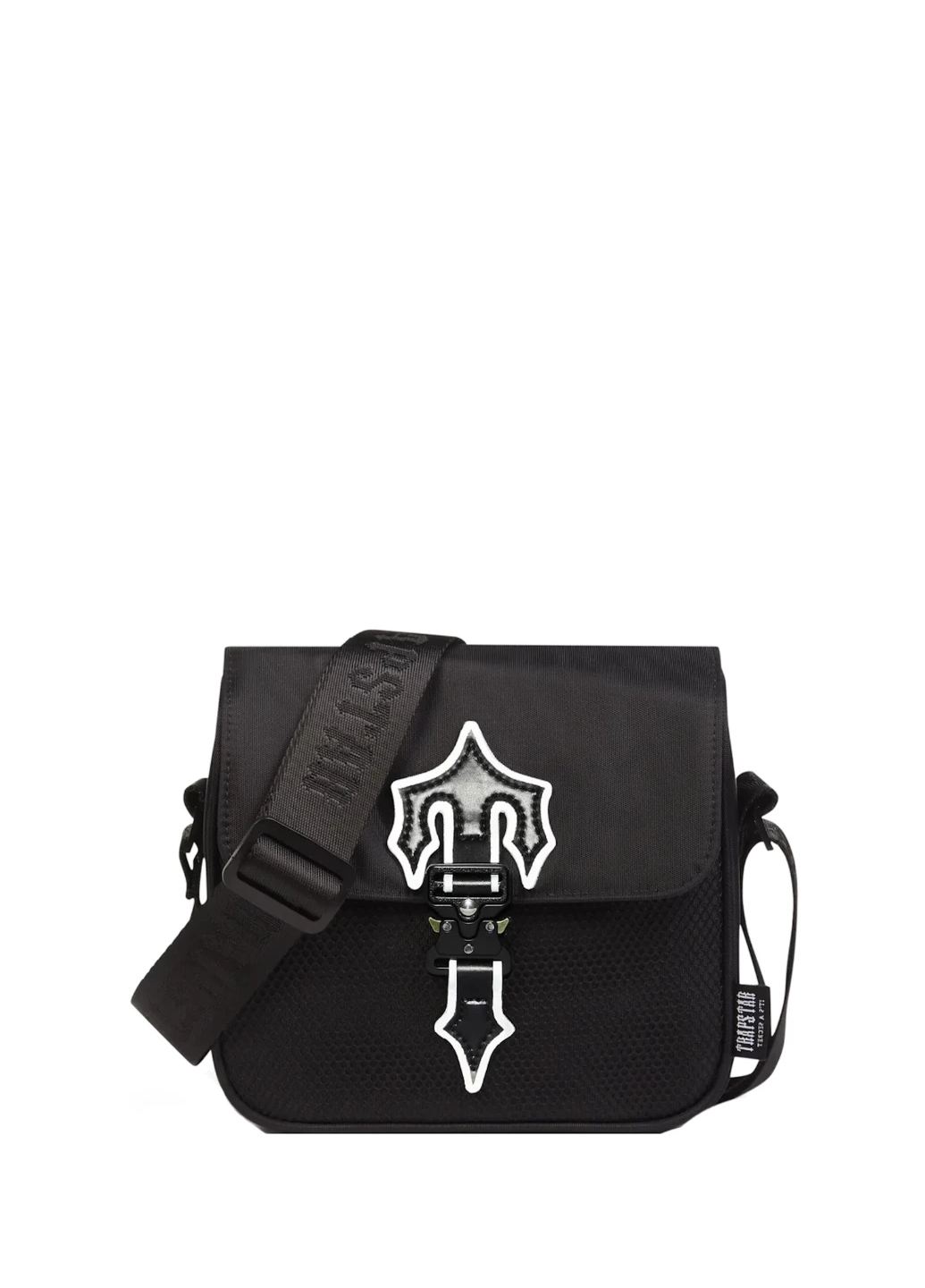 Trapstar Irongate T Crossbody Bag 2.0 White Label Black