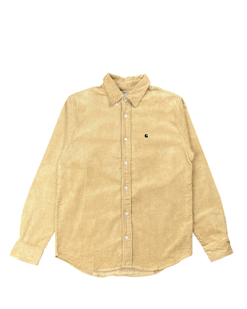 Carhartt WIP Madison Corduroy Shirt Beige