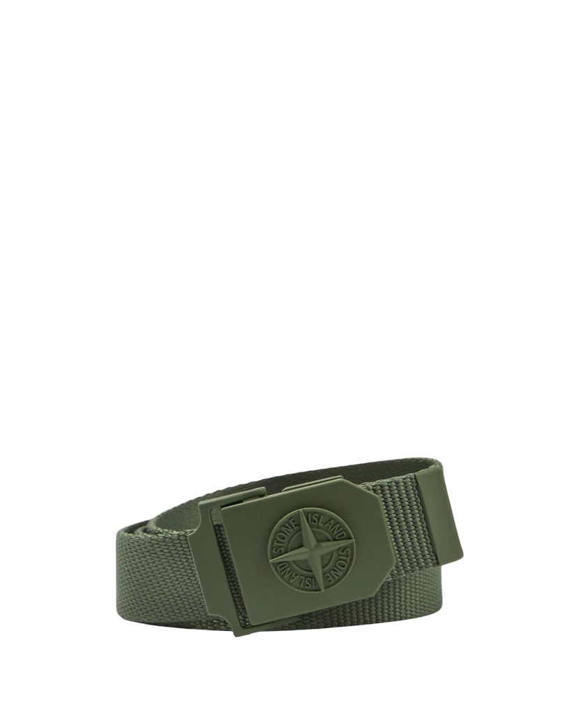 94071 Nylon Tape Belt Musk Green SI0210-MUGN