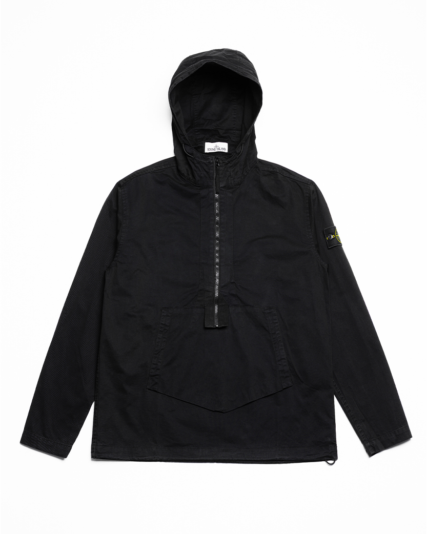 23FW Brushed Cotton Anorak Black SI0245-BK