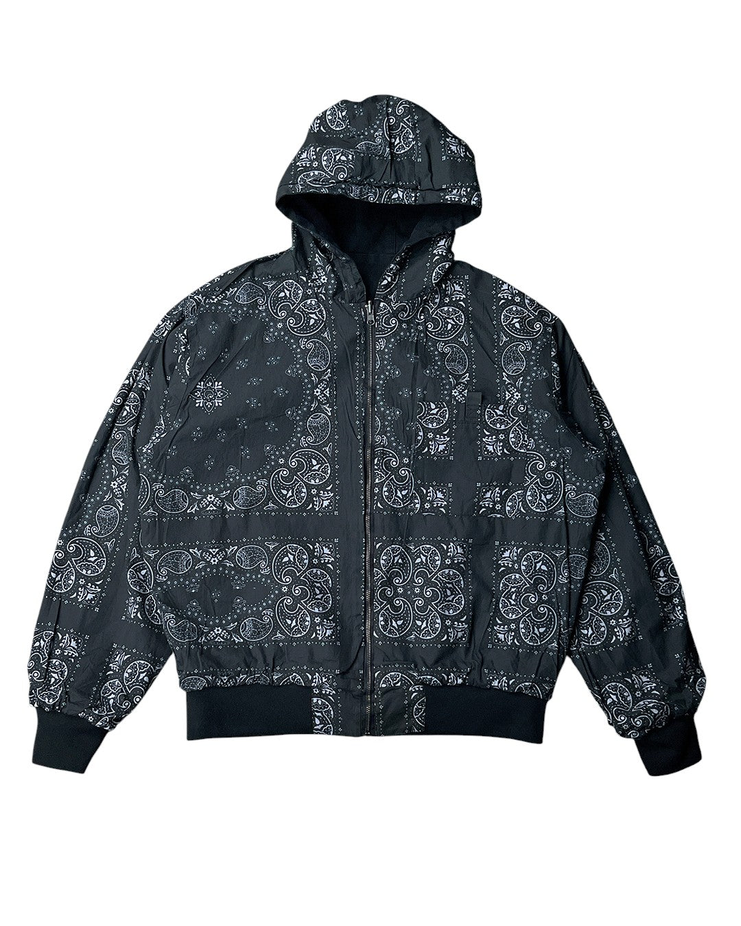 deps BANDANA HOODIE BLACK バンダナフーディー 黒 deps BANDANA HOODIE – DEPS online