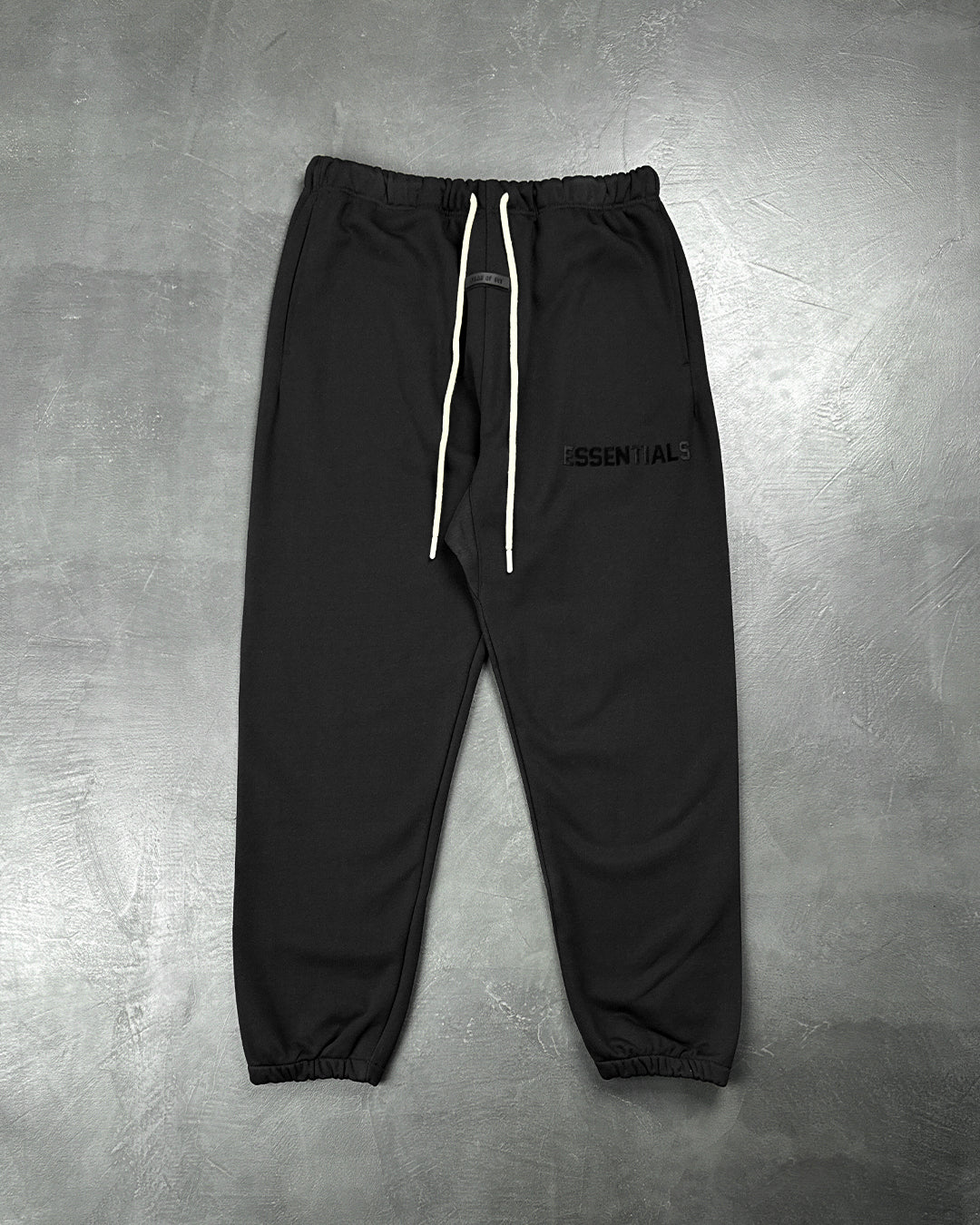 Fear Of God Essentials Logo Sweatpants Black