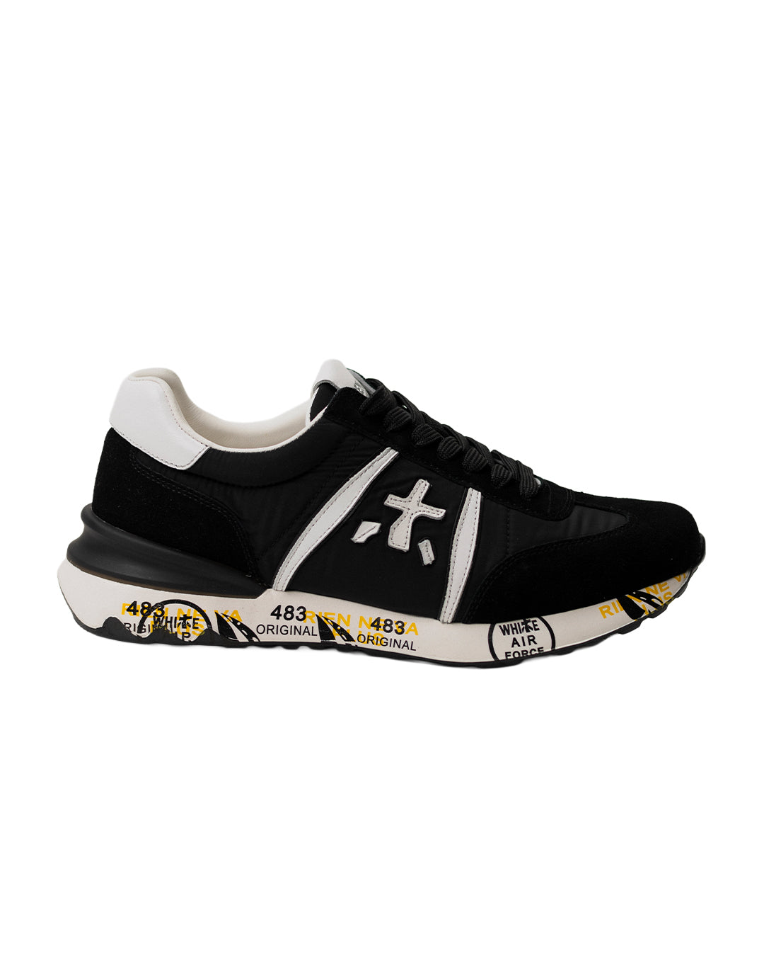 Premiata Low Top Sneakers Black