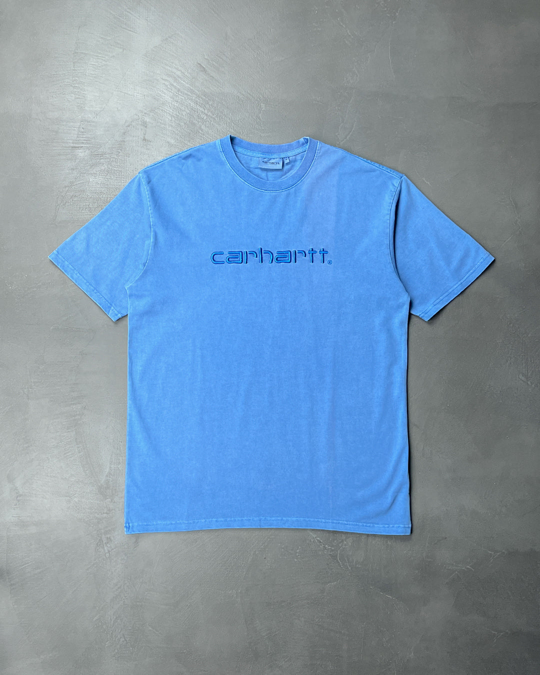 Carhartt WIP Script T-shirt Washed Blue