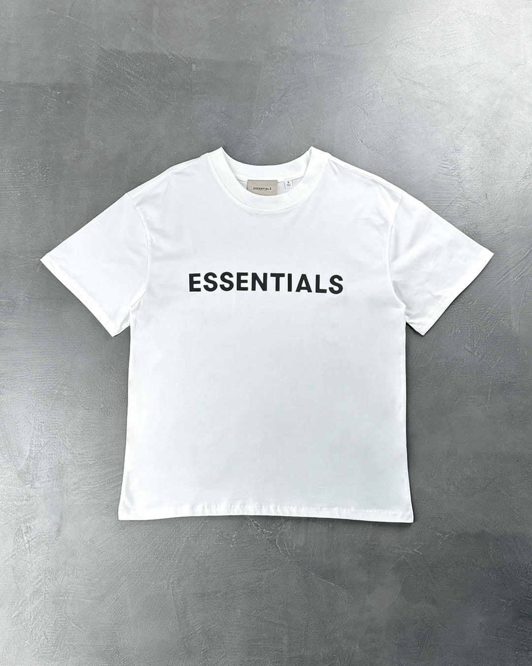 Fear Of God Essentials Front Logo T-Shirt White