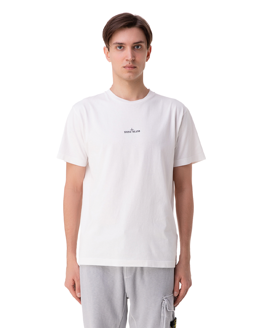 2NS84 Drone Two Print T-Shirt White SI0118-WT