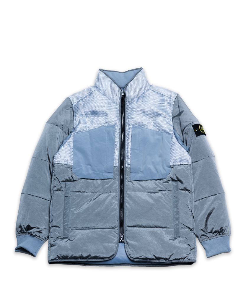 42840 Nylon Mix Down-TC Jacket Grey SI0240-GY