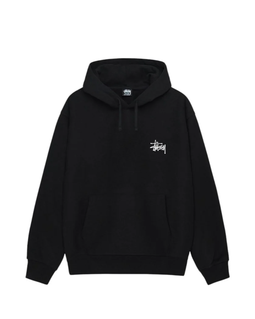 Stussy Basic Hoodie Black