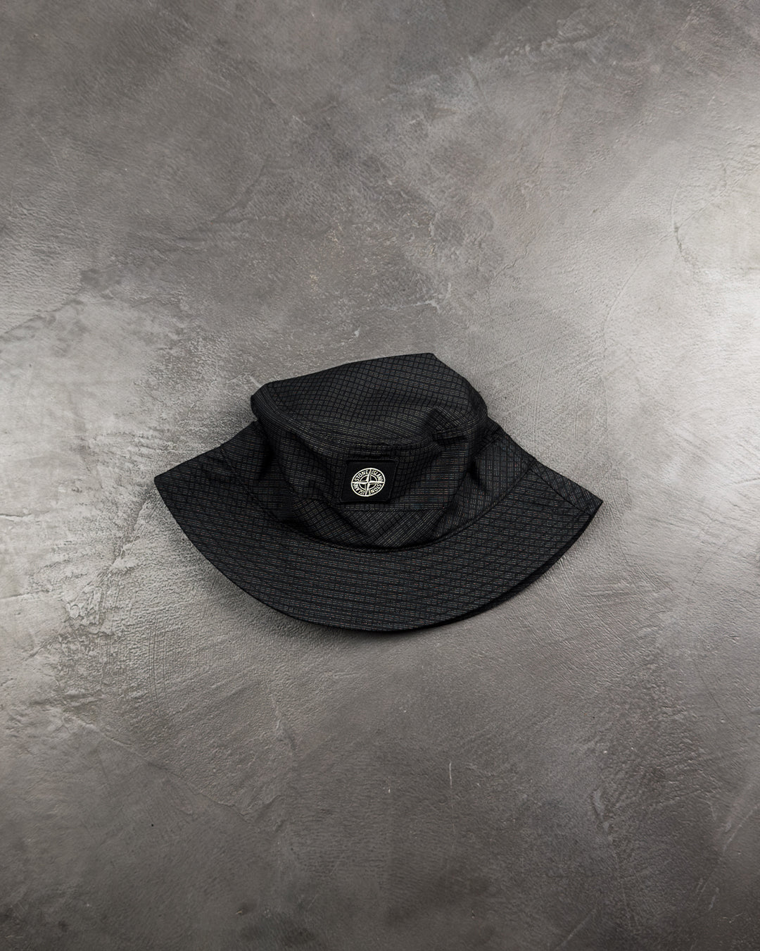 99462 Reflective Nylon Bucket Hat Black SI0221-BK